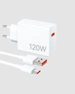 120W Süper Hızlı Şarj Adaptörü – Type-C Kablo Dahil, Yüksek Voltaj Korumalı - Görsel 3