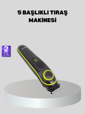 Erkek Bakım Seti – Kablosuz Şarjlı Tıraş Makinesi, Su Geçirmez ve Sessiz Motorlu