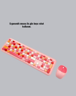 Bluetooth Klavye ve Mouse Seti - Görsel 4