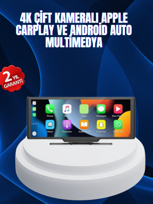 Fiat Egea, Linea, Doblo, Peugeot , Citroen C3, C4, Opel Astra, Corsa, Insignia Uyumlu 10.26” IPS Dokunmatik CarPlay Multimedya – 4K Ekran
