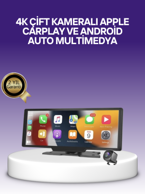 Volkswagen Golf, Polo, Passat, Jetta, Tiguan, BMW 3-5 Serisi CarPlay Android Auto 10.26” Ekran