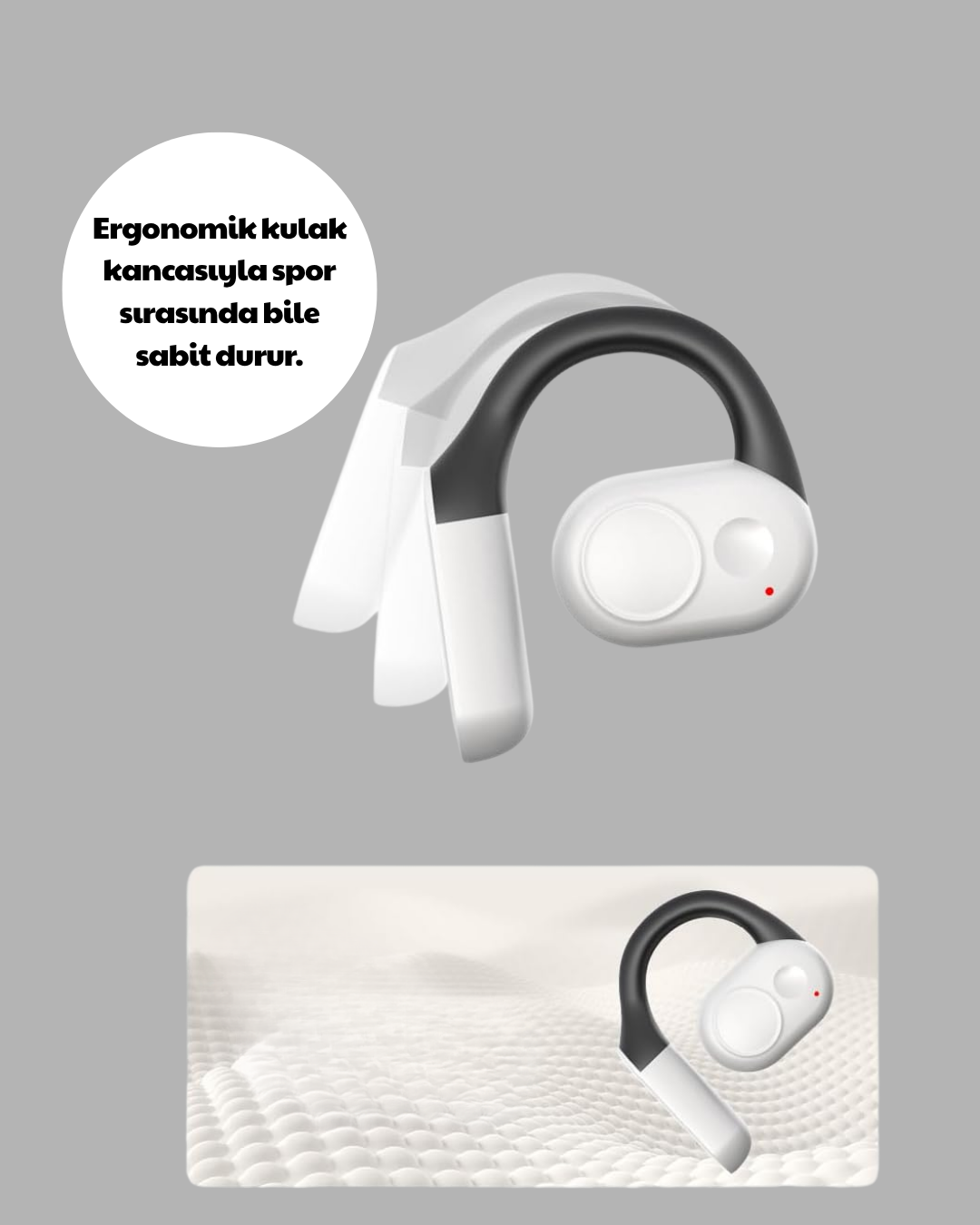 1238319_8-14.png Bluetooth 5.0 Kulak İçi Kulaklık – Güçlü Bas, Uzun Pil Ömrü, Şarj Kutulu Tasarım - Görsel 2