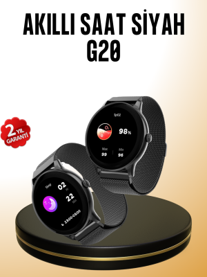 Bluetooth Akıllı Saat G20 Mini – Adım Sayar, Kalori Ölçer, Kalp Atışı Takibi