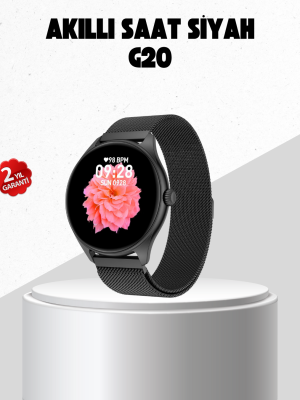 G20 Mini Akıllı Saat – iPhone & Android Uyumlu, Adım Sayar ve Uyku Takipli