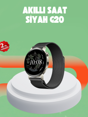 Akıllı Saat – Dokunmatik Ekran, Kalp Atışı ve Spor Takibi