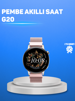 Kablosuz Şarjlı Tam Ekran Akıllı Saat – Türkçe Dil Desteği ve Uzun Pil Ömrü