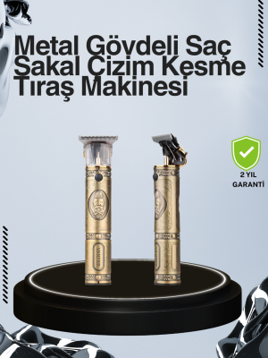 Kompakt Tasarımlı, Uzun Pil Ömürlü Saç Sakal Kesme Makinesi