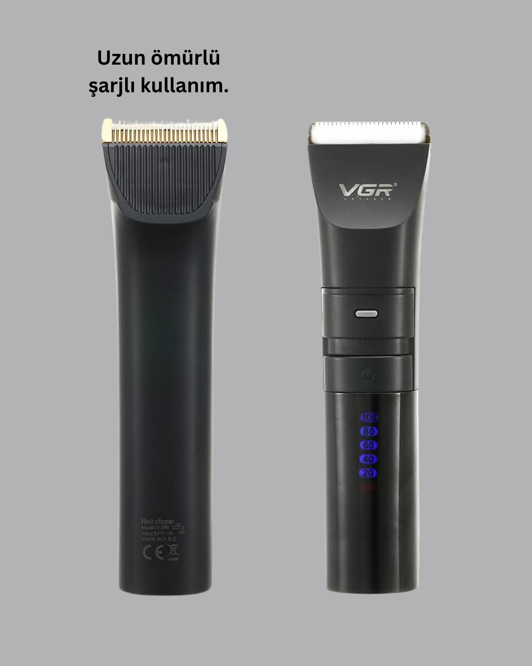 1238359_9-7.png VGR V-286 Profesyonel Şarjlı Tıraş Makinesi - Görsel 4