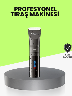 Şarjlı Saç Kesme Makinesi – 4 Taraklı, 2 Kademeli Güç Ayarı, Uzun Pil Ömrü