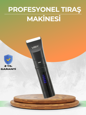 Erkek Saç ve Sakal Kesme Makinesi – Su Geçirmez, Sessiz Motorlu