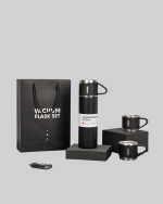 Paslanmaz Çelik Termos Seti | 500 ml Kapasite, 6-12 Saat Isı Koruma, Hediye Kutulu - Görsel 2