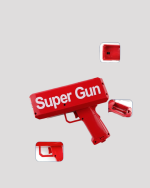 Elektrikli Money Gun Oyuncak Parti Tabancası - Görsel 2