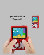 3 İnç Ekranlı Klasik Oyunlu El Konsolu - Görsel 3