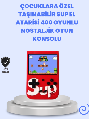 TV Bağlantılı Şarjlı Retro Oyun Konsolu