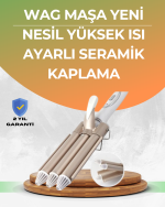 Profesyonel Kullanıma Uygun Bukle Maşası