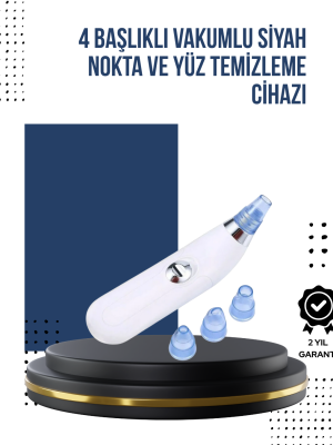 Mikro Kristal Başlıklı Siyah Nokta Temizleme Cihazı – Vakum Gücüyle Gözenek Sıkılaştırıcı