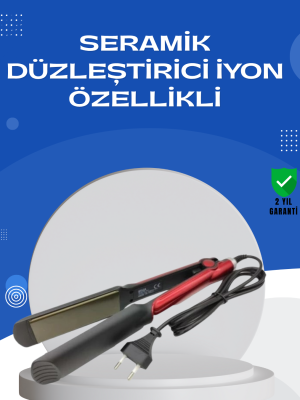 Iyon Teknolojili Düzleştirici – Düzleştirici ve Dalga Yapma Özellikli