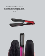 Çok Yönlü Kullanım Sunan Saç Düzleştirici – Düzleştirici ve Hacim Verici - Görsel 2