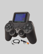 2.4 İnç Ekranlı 500 Oyunlu Taşınabilir Retro Oyun Konsolu, Şarjlı El Tipi Mini - Görsel 3