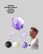 kulak arkası  Bluetooth Kulaklık, Gürültü Azaltma - Görsel 3