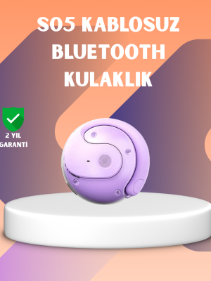 S05 Kulak İçi Kulaklık – Değiştirilebilir Silikon Uçlu Ergonomik Tasarım