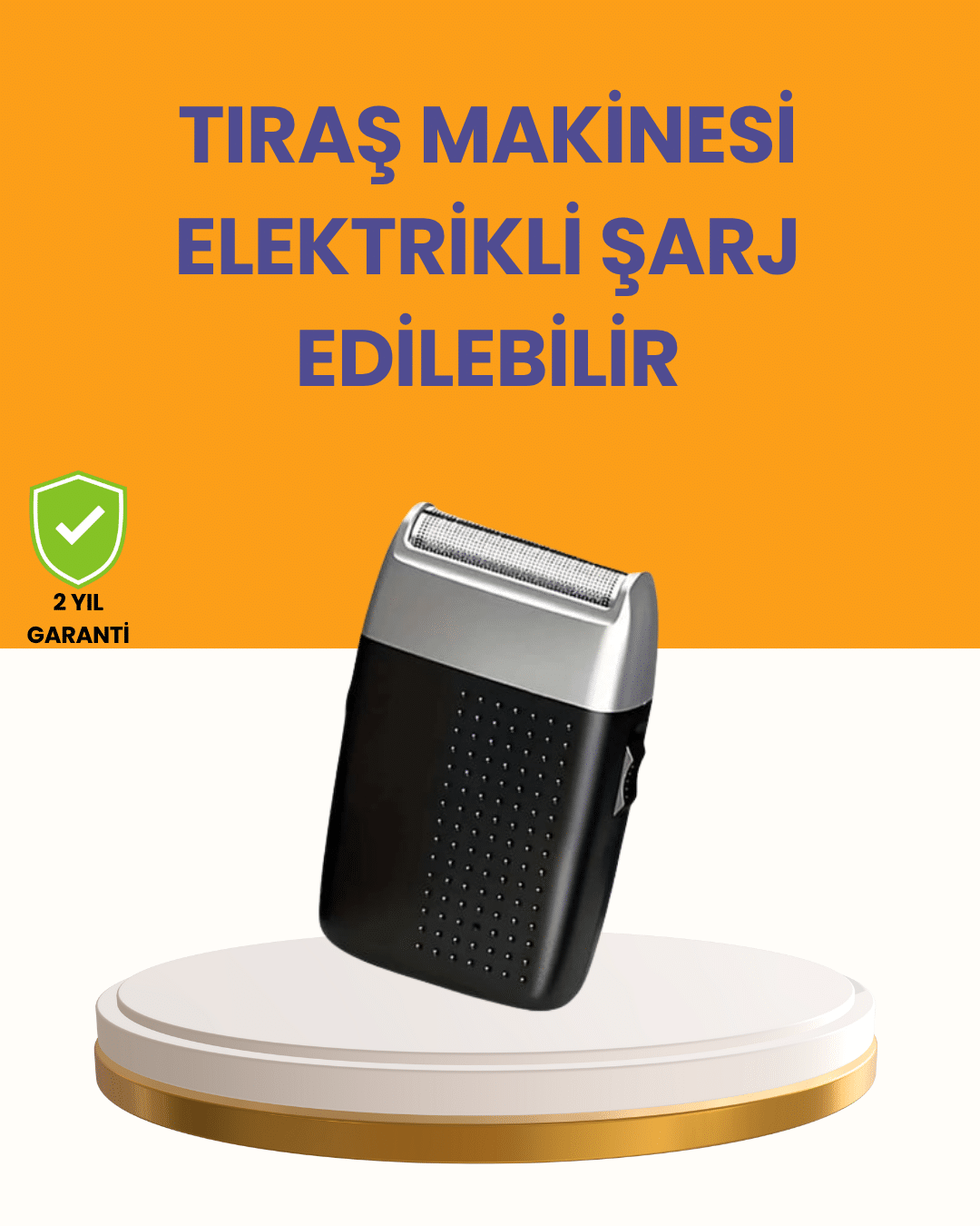 1238446_1-3.png Çok Amaçlı Şarjlı Saç & Sakal Kesme Makinesi – Profesyonel ve Sessiz Performans - Görsel 1