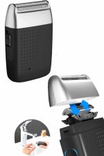 Taşınabilir Şarjlı Kablosuz Mini Tıraş Makinesi Sinek Kaydı Tıraş - Görsel 2