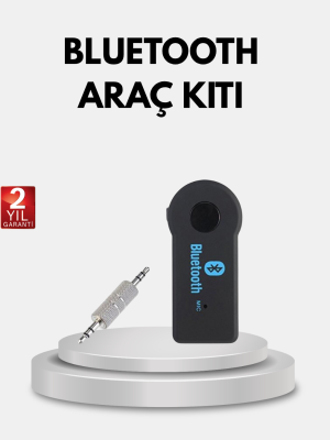 Car Bluetooth AUX Oto MP3 Player Kablosuz Müzik ve Görüşme Cihazı