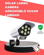 PVC+PC Malzemeli, 2'si 1 Arada Güvenlik Lambası – Ayarlanabilir Başlık ve Panel Açısı