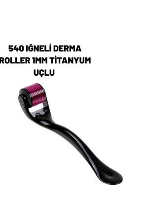 Ev Tipi Mikro İğneli Cilt Bakım Aleti – 1 mm Titanyum Roller