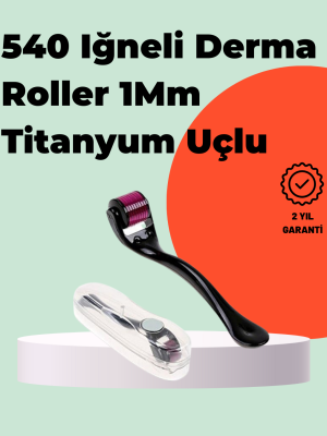 Titanyum İğneli Derma Roller – Evde Cilt Bakımı İçin Uygun