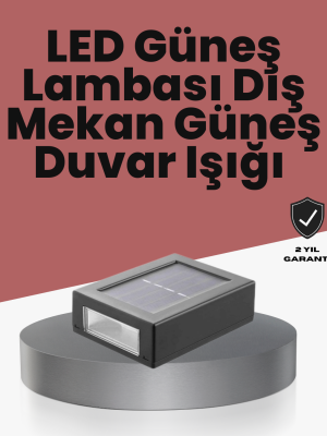 Bahçe ve Balkon İçin Güneş Enerjili Lamba