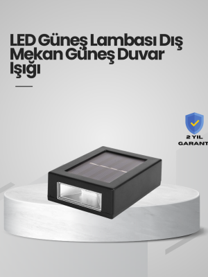 Güneş Enerjili LED Duvar Aydınlatması