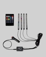4 Parça RGB LED Araç İçi Aydınlatma Sistemi - Görsel 2