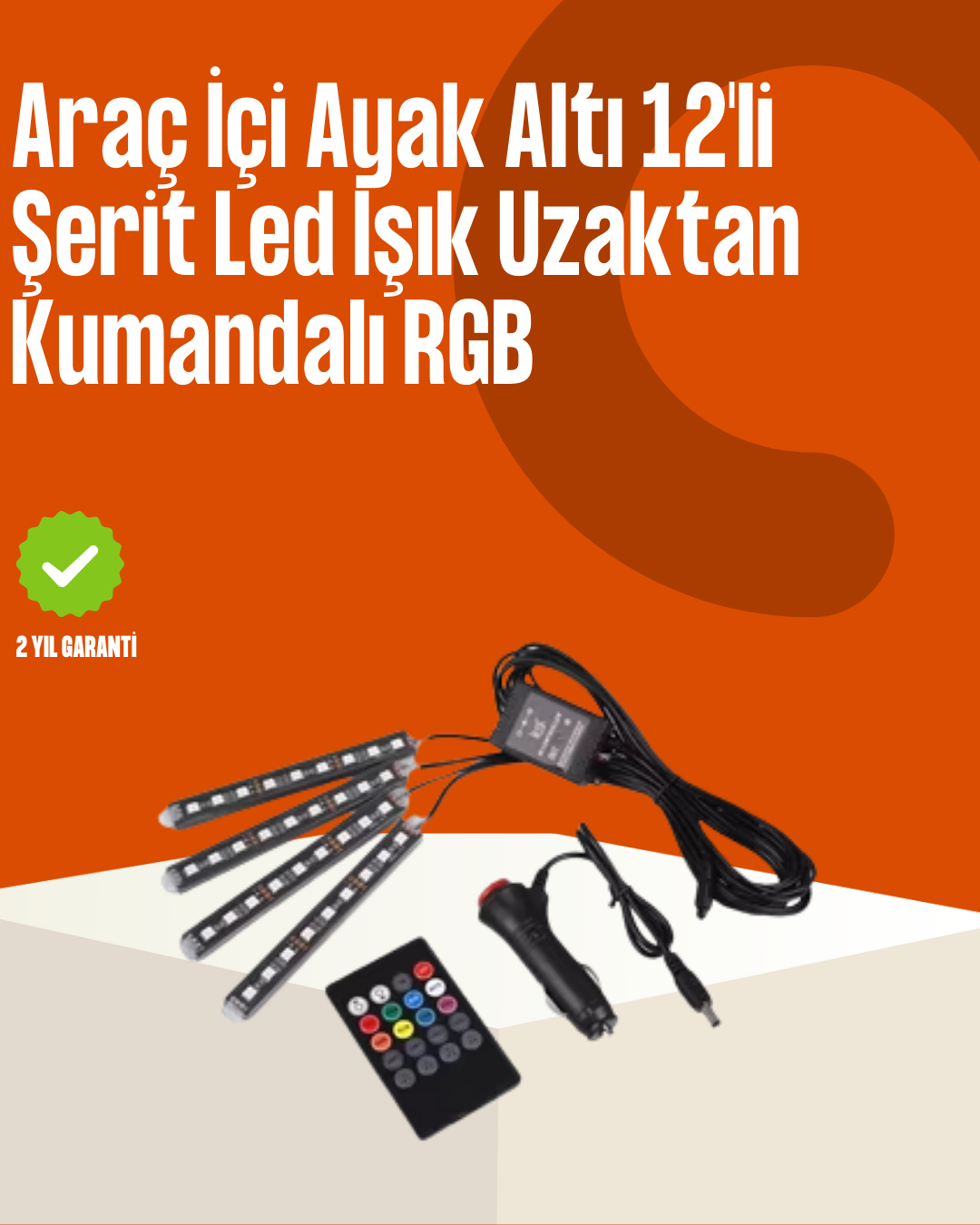 1238516_6-42.png Kumandalı Araç LED Şerit Işıklar - Görsel 1