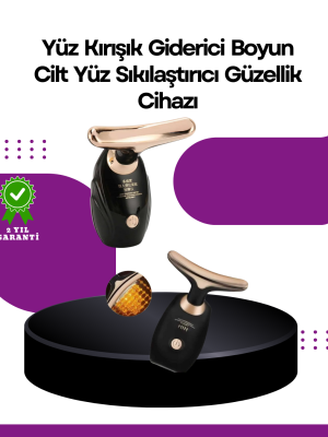 Şarjlı Yüz Masaj Aleti – Gözenek Sıkılaştırıcı & Cilt Yenileyici Etki