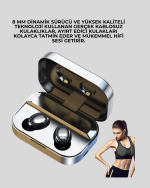 Metal Kasa Bluetooth Kulak İçi Kulaklık – Net Çağrı, Güçlü Bağlantı - Görsel 2