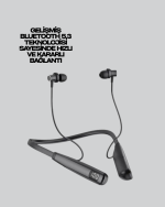 Y12 Bluetooth Boyun Bantlı Kulaklık – 100 Saat Pil, Bluetooth 5.3, Dokunmatik Kontrol - Görsel 5