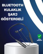 Bluetooth 5.3 Boyun Bantlı Kulaklık – Oyun ve Müzik Modu, SD Kart Desteği