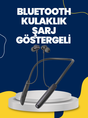 Uzun Süreli Kullanım Boyun Askılı Kablosuz Kulaklık – Hızlı Şarj, Ergonomik Tasarım