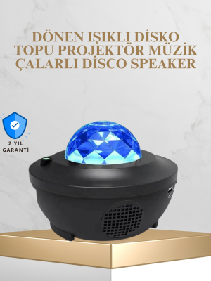 Bluetooth & USB Müzik Çalar Gece Lambası – 50 m² Kapsama, Uzaktan Kumanda