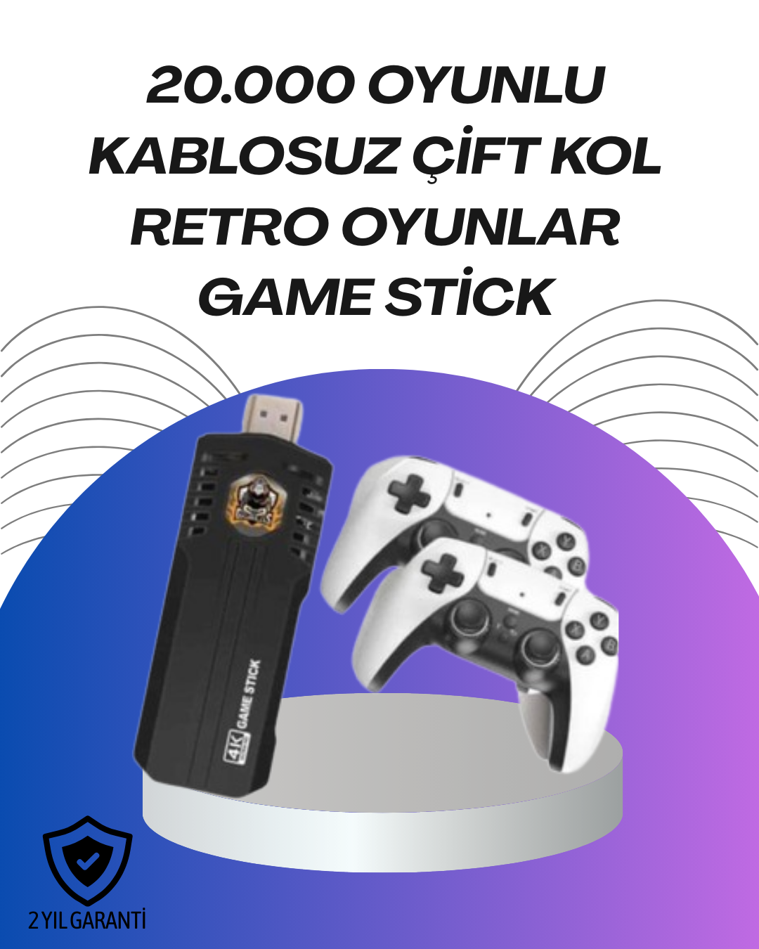 1238601_4-32.png Kablosuz Retro Oyun Konsolu – Binlerce Oyun ve HD Görüntü ile Keyifli Oyun Deneyimi - Görsel 1