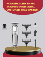 Yüksek Performanslı Erkek Saç Kesme Makinesi – Uzun Pil Ömrü ve Hassas Kesim