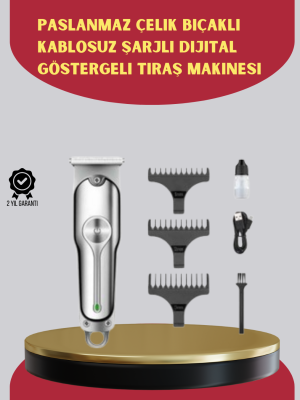 Yüksek Performanslı Erkek Saç Kesme Makinesi – Uzun Pil Ömrü ve Hassas Kesim