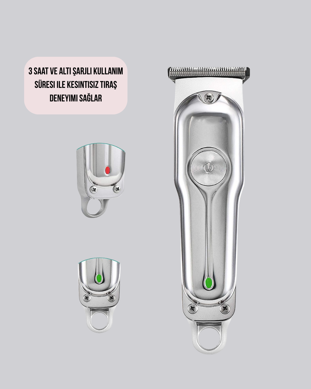 1238608_8-45.png Metal Gövdeli Saç Sakal Kesme Makinesi – Hassas Kesim İçin - Görsel 4