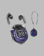 Bluetooth 5.3 Kablosuz Kulaklık 30mm Sürücü LED Ekranlı Mikrofonlu - Görsel 2