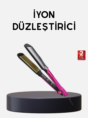 İyonik Saç Düzleştirici – 220°C Isıya Kadar Çıkan, LED Göstergeli ve Eşit Isı Dağılımlı Plaka