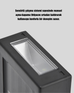 Güneş Enerjili 6 LED Solar Lamba – Fotoselli, Su Geçirmez ve Çevre Dostu Bahçe Işığı - Görsel 4