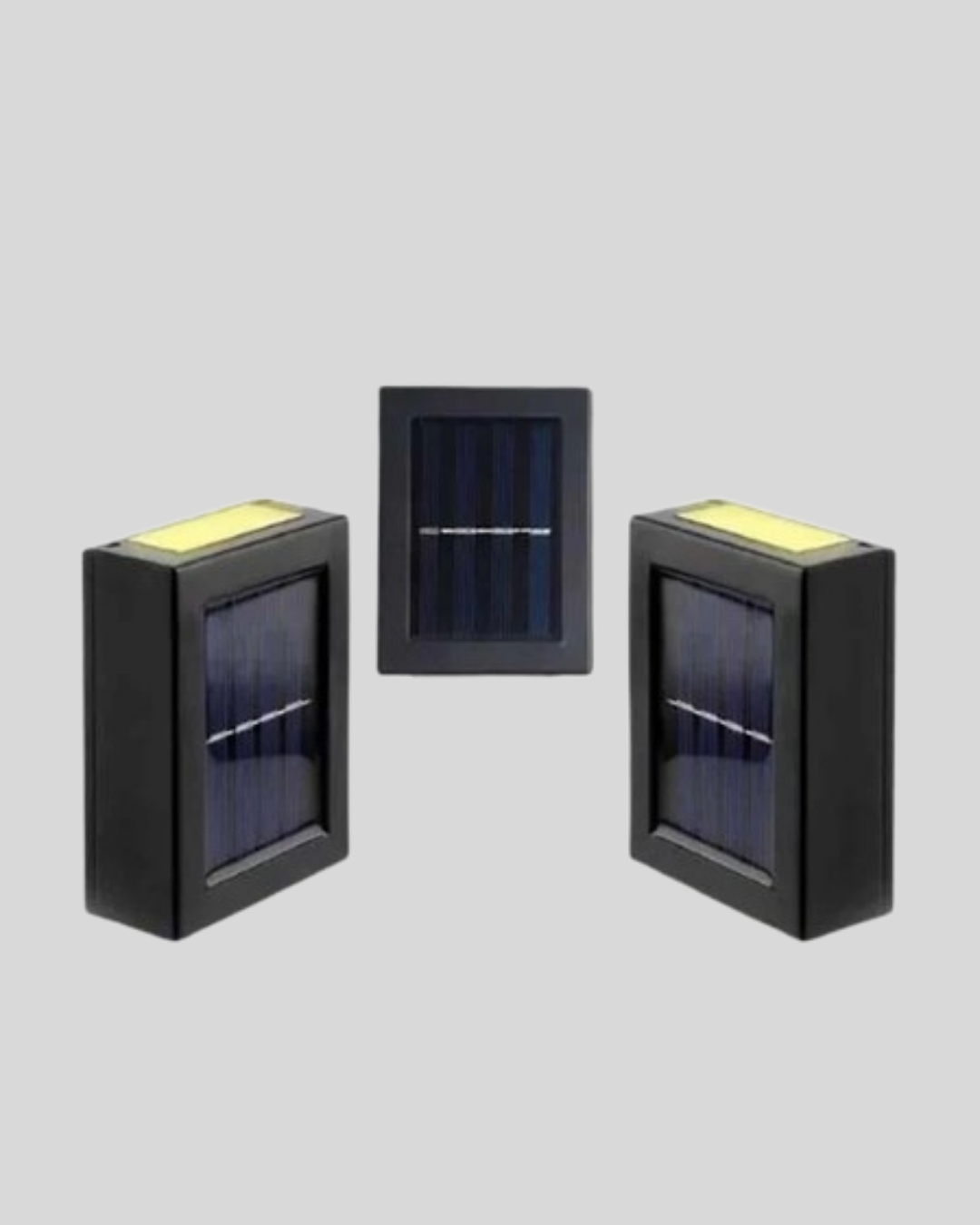 1238640_5-81.png Solar Güçlü 6 LED Dış Mekan Lambası – Otomatik Aç/Kapa Işık Sensörlü Aydınlatma - Görsel 3