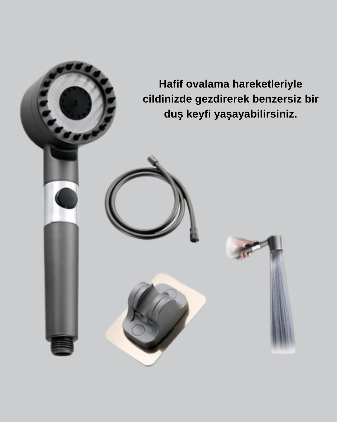 1238645_6-80.png Spa Masaj Uçlu Duş Başlığı – Yorgunluğu Gideren Rahatlatıcı Duş Deneyimi - Görsel 4